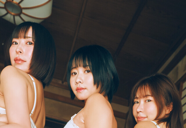 芸能プロ、アーティストハウス・ピラミッド発! お尻が売りの3人組・柚乃りか、水湊まり花、平井こと「次回は雪に埋もれて雪見だいふくになりたい」